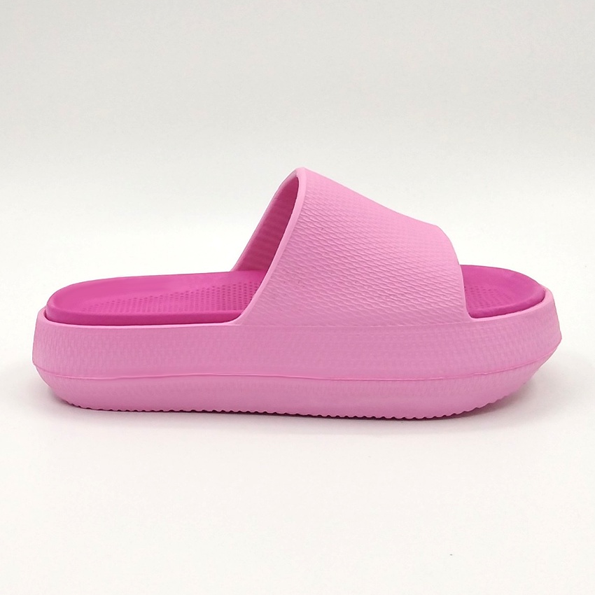 Dép bánh mì thời trang nữ Maia - quai ngang - đế đúc độn 2 lớp cao thêm 4cm siêu nhẹ êm chân bền bỉ MA5923 (nhiều màu)