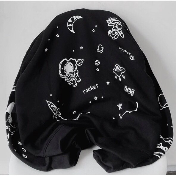 Áo  Hoodie Vũ Trụ Dáng Rộng Unisex Hot Hit | BigBuy360 - bigbuy360.vn