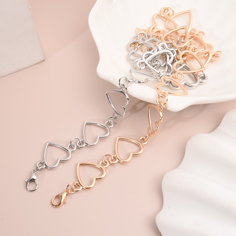 Vòng cổ Hình Trái Tim Rỗng Đơn Giản Thanh Lịch Cho Nữ
