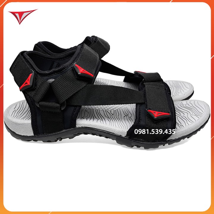 Giày sandal nam nữ quai chéo xuất khẩu , thời trang trẻ em và người lớn vt02 đen