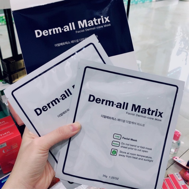 DERM ALL MATRIX / Miếng mặt nạ Mask Derm-all Matrix | Thế Giới Skin Care