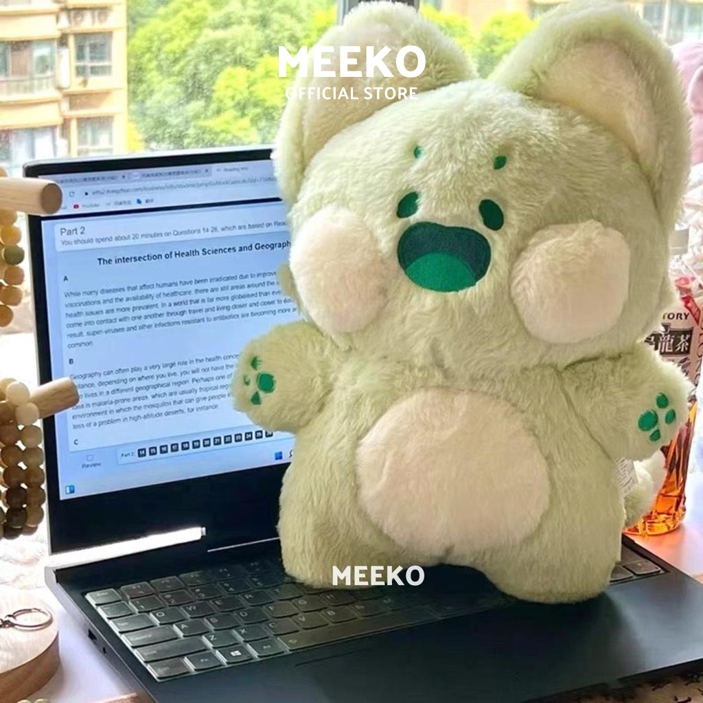 Gấu mèo bông ú Meki Cat mềm mại 40cm  MEEKO