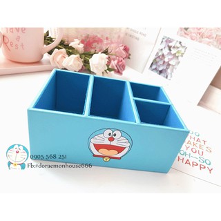 🌻hộp da 4 ngăn 🎀 doraemon house