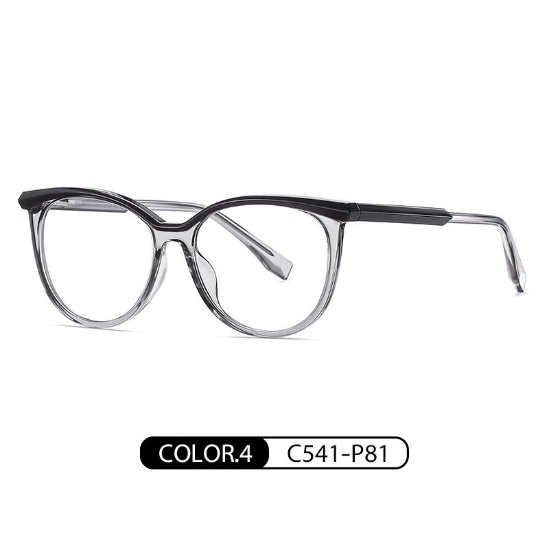 Mắt Kính TR90 Gọng Kim Loại Chống Ánh Sáng Xanh Thời Trang Phương Tây Cho Nữ