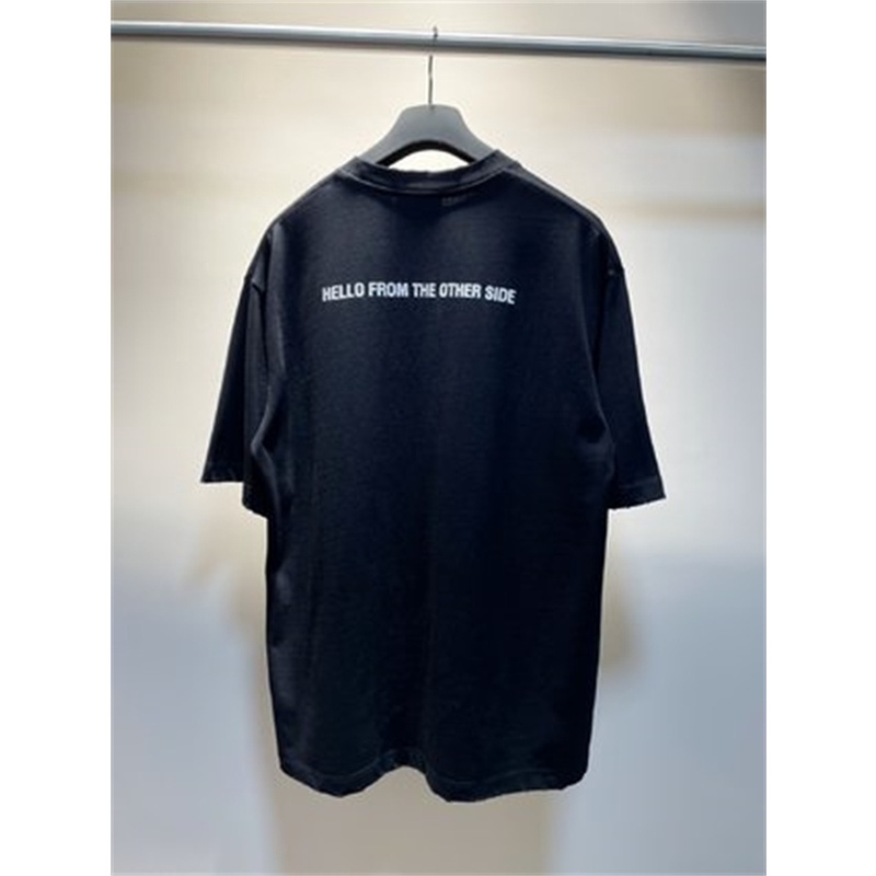 Áo Thun Cotton Ngắn Tay Rách Nước Thời Trang Cho Cặp Đôi