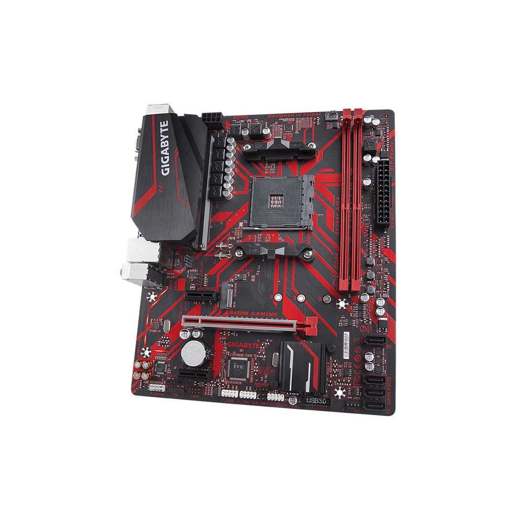 [Mã ELMALL10 giảm 10% đơn 500K] Bo mạch chính/ Mainboard Gigabyte B450M Gaming