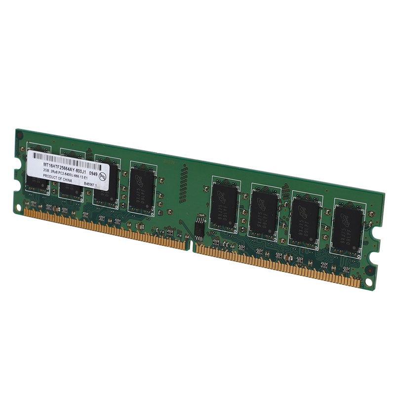 Bộ Nhớ Ram 2gb Ddr2 800mhz 2rx8 Dimm Pc2-6400U Cho Intel Amd