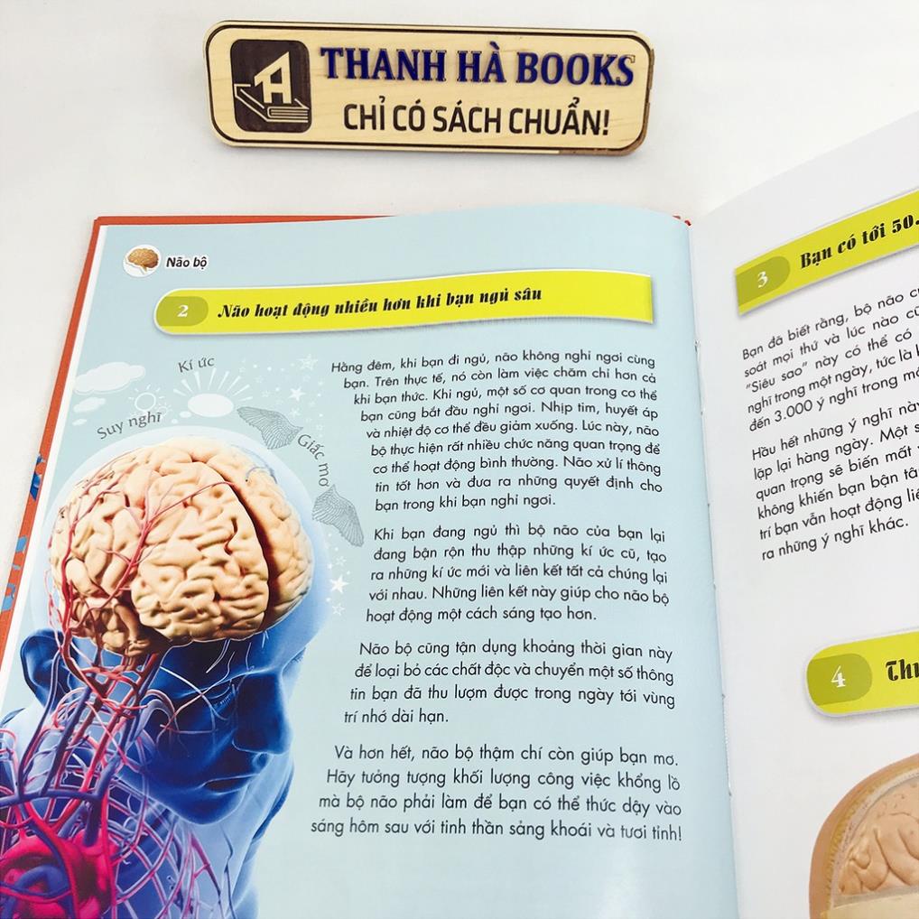 Sách - 365 Sự Thật Về Cơ Thể Người (tái bản 2021) - Minh Long