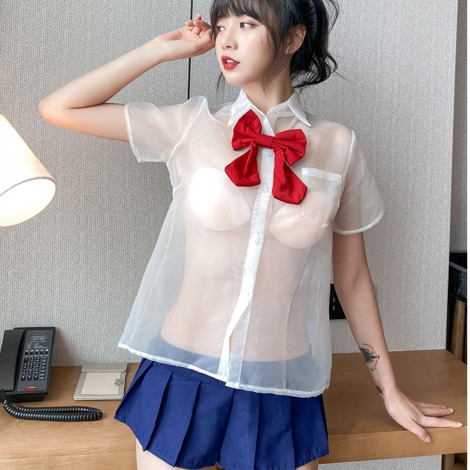♥️[Q11.HCM♥️ [LL 475] Set đồ ngủ cosplay cô học sinh quyến rũ -  COSPLAY ĐỒNG PHỤC HỌC SINH  - CÔ CHỦ NHỎ CH | BigBuy360 - bigbuy360.vn