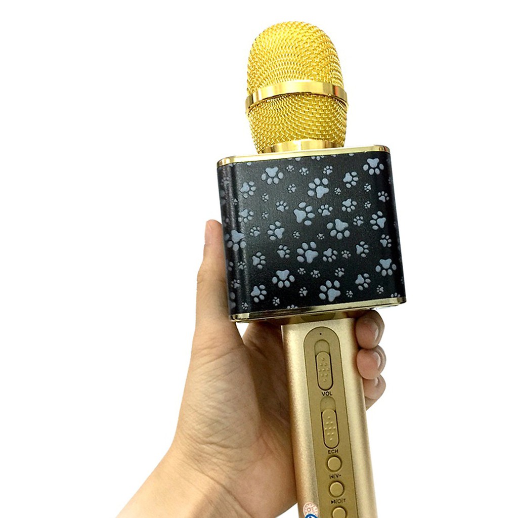 Mic Karaoke Kèm Loa Bluetooth - Micro Karaoke Bluetooth Ys-10A Siêu Hay- Siêu Chuẩn - Âm Thanh Đỉnh Cao