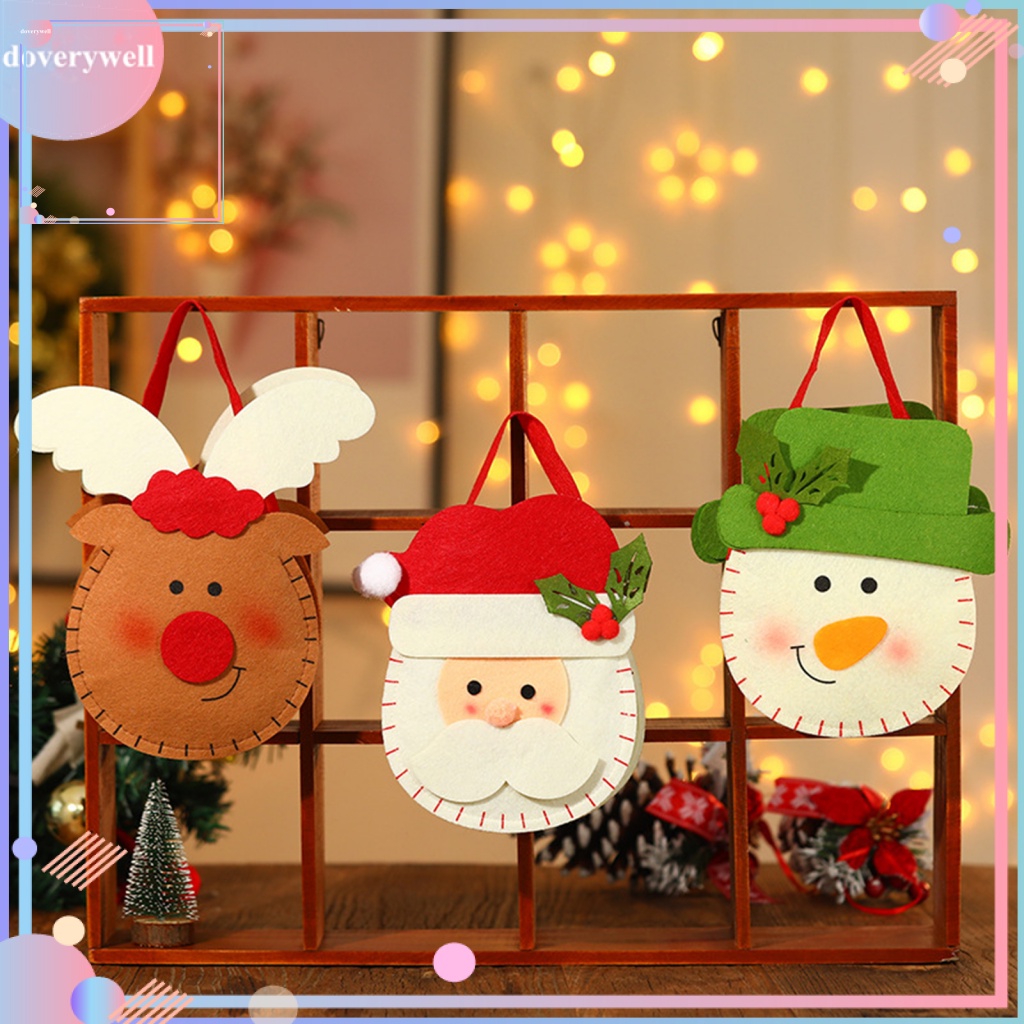 Túi Đựng Kẹo Họa Tiết Hoạt Hình Trang Trí Giáng Sinh