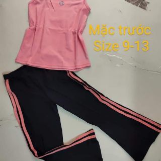 Set thiết kế thể thao bé gái