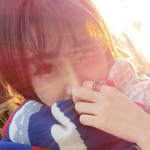 Set 4 Nhẫn Đốt Ngón Tay Đính Đá Pha Lê