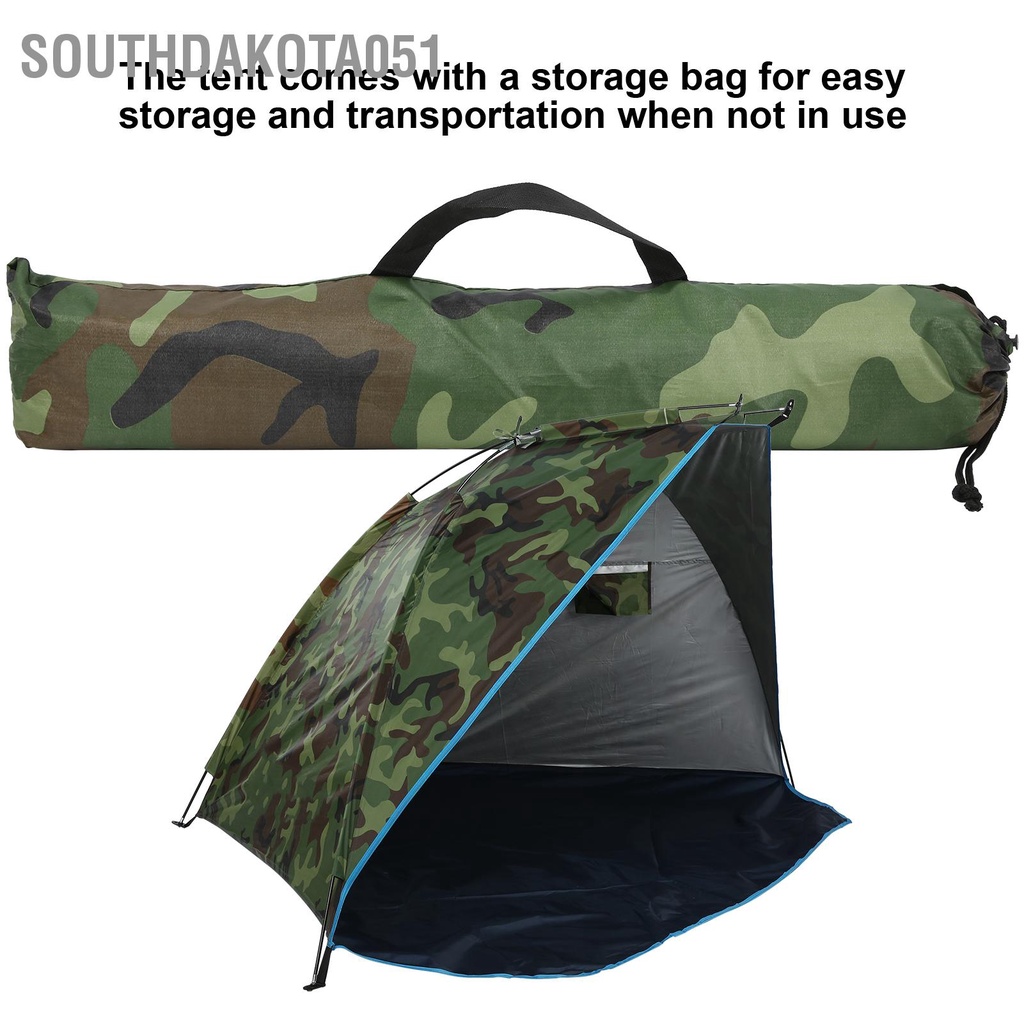 [Hàng Sẵn] Lều câu cá hai người che nắng Không thấm nước di động cắm trại ngoài trời 【Southdakota051】