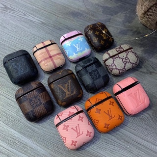 vỏ bọc CASE AIRPODS L.V GU.C.CI SANG CHẢNH DA ĐẸP