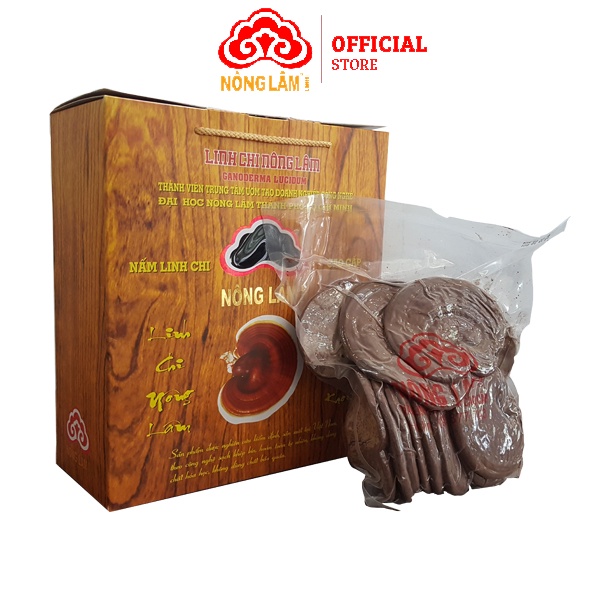 LINH CHI NÔNG LÂM CAO CẤP 200G - LINH CHI ĐỎ VIỆT NAM