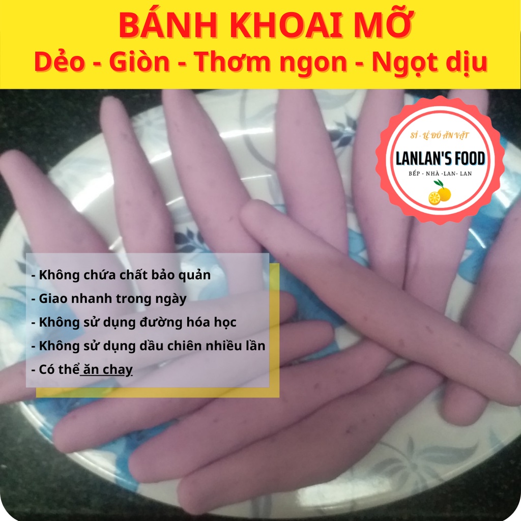 (CHỈ GIAO TPHCM) 500GR BÁNH KHOAI MỠ NHÀ LÀM