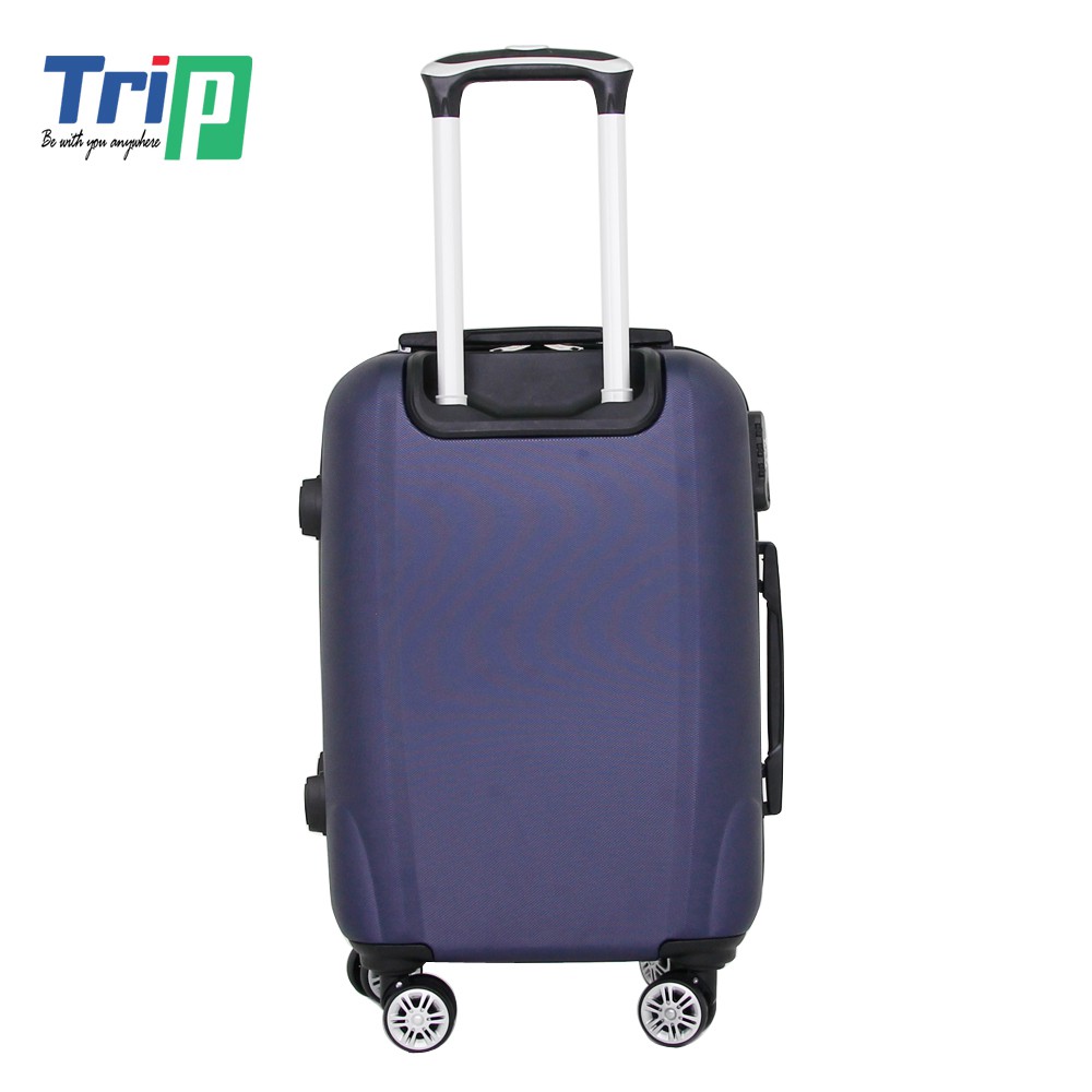 Bộ 2 Vali Nhựa TRIP P610 - Size 50+60cm - Màu Xanh Đen