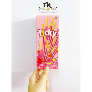 [5 hộp] Bánh que Ticky vị Dâu