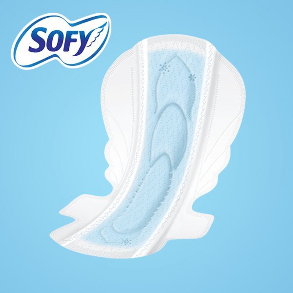 BVS Sofy Siêu Mỏng Cánh Mát Lạnh Ban Ngày - Băng Vệ Sinh Sofy Cooling Fresh Night Thái Lan 16 Miếng (23cm)