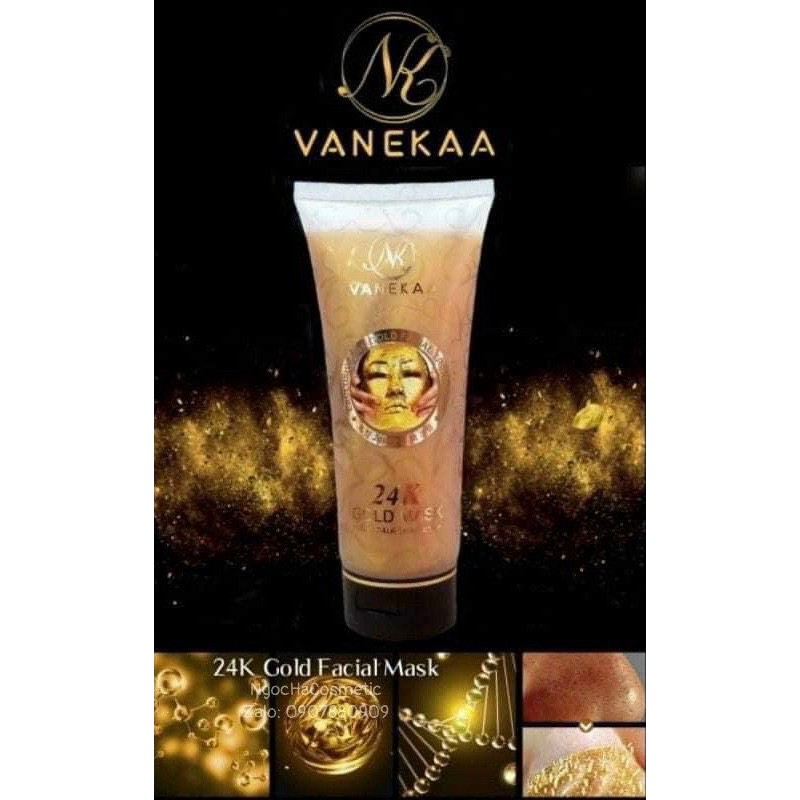 Mặt nạ tuýp vàng 24k gold dưỡng trắng, se khít lỗ chân lông | Thế Giới Skin Care