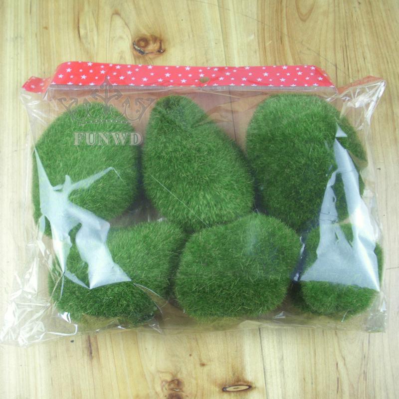 Bộ 8/10 đá rêu dùng trang trí vườn nhà sáng tạo và độc đáo