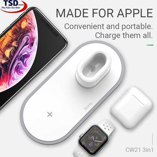Đế sạc nhanh không dây HOCO CW21