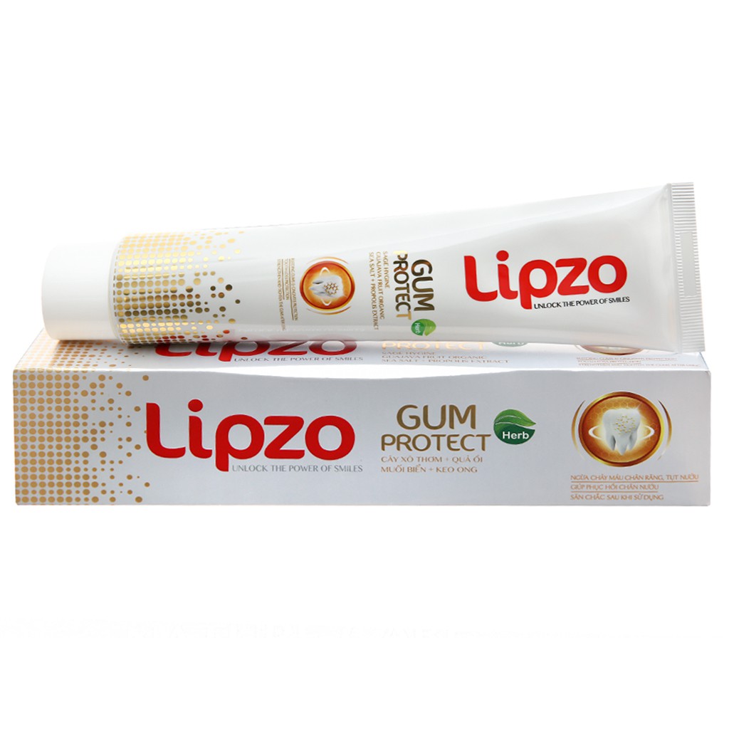 Kem đánh răng Lipzo Herb Gum Protect 185g