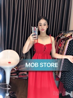 Đầm mexi đan dây ngực( sỉ 100k)