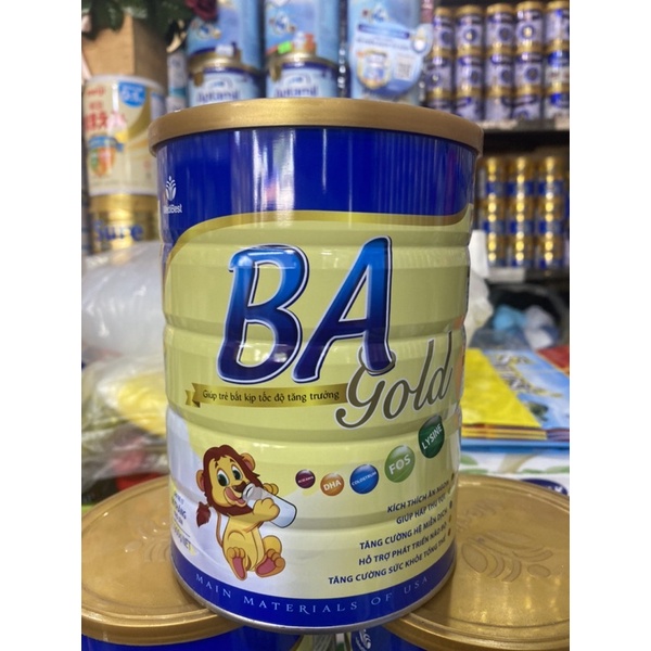 Sữa BA gold  hộp 900g