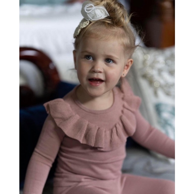 Bộ len viền cổ xuất Mỹ hàng xuất dư