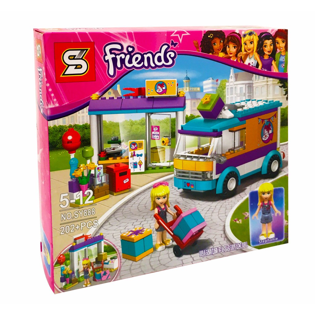 Lắp ráp Lego 💖𝑭𝑹𝑬𝑬𝑺𝑯𝑰𝑷💖 đồ chơi lắp ráp - LEGO FRIENDS DỊCH VỤ VẬN CHUYỂN GIAO HÀNG