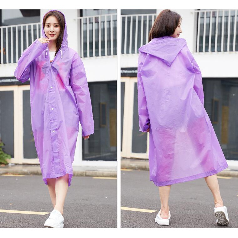 Áo mưa dày chống thấm nước kiểu hàn quốc thời trang cho nữ
