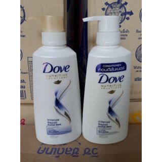 Cặp Dầu Gội Xả Dove 480+460ml Thái Lan