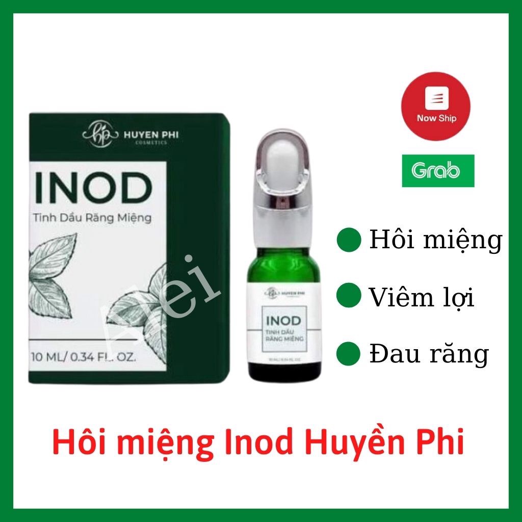 TINH DẦU HÔI MIỆNG INOD HUYỀN PHI Đánh bay sâu răng hôi miệng 100% chính hãng