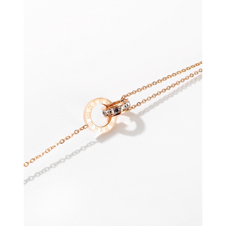 Mới Vòng Đeo Tay Bằng Thép Không Gỉ Thời Trang Sành Điệu Cho Nữ