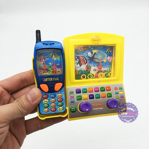 Bộ đồ chơi bấm nước đôi máy tính & điện thoại - KhaDiTOYS
