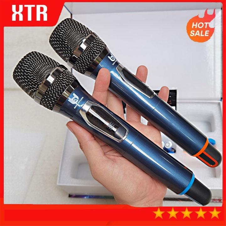 [Mã ELHACE giảm 4% đơn 300K] Micro Không Dây Karaoke WR09, Mẫu Mới, Chuyên Dùng Cho Ampli, Loa Kéo, Hát Nhẹ