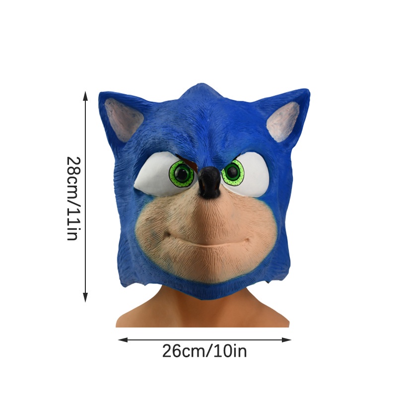 Mặt Nạ Hóa Trang Sonic Nhân Dịp Halloween