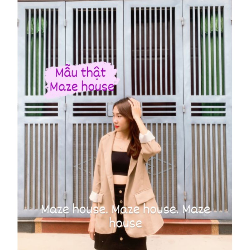 Áo Blazer 2 lớp 💖VIDEO/ẢNH THẬT💖 Áo vest nữ 2 lớp 4 cúc Hàn Quốc | BigBuy360 - bigbuy360.vn