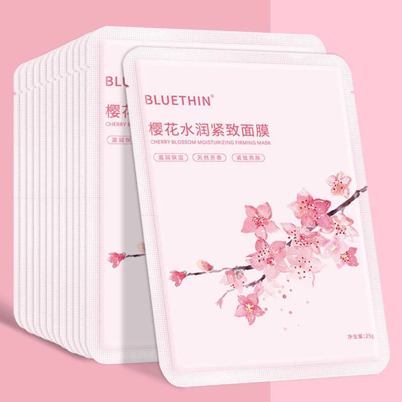 Mặt Nạ Hoa Anh Đào BlueThin Nội Địa Trung Cherry Blossoms Mask | BigBuy360 - bigbuy360.vn