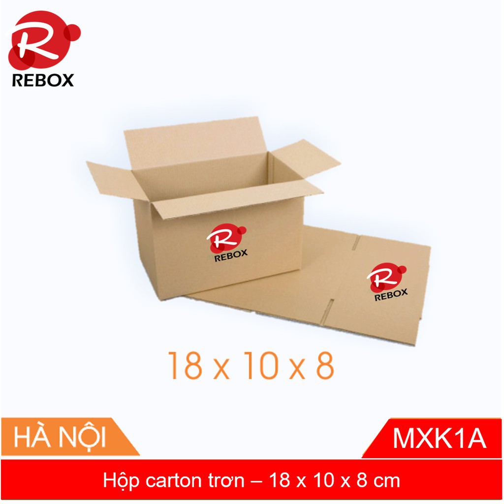 Hộp Carton 18x10x8 - COMBO 30 Hộp đóng hàng 3 lớp SIÊU RẺ