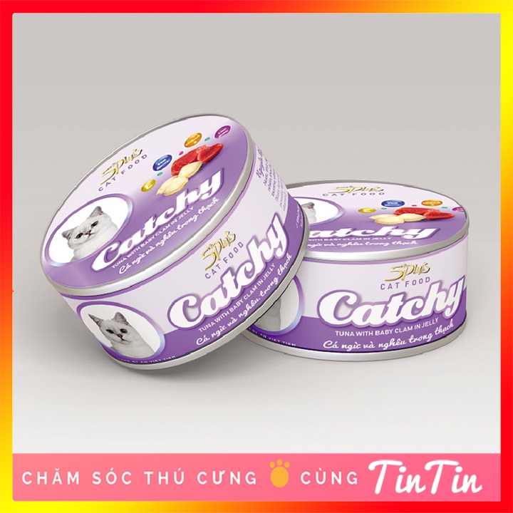 Pate Cho Mèo Catchy 5Plus Catchy 170g - Tintin Pet Store