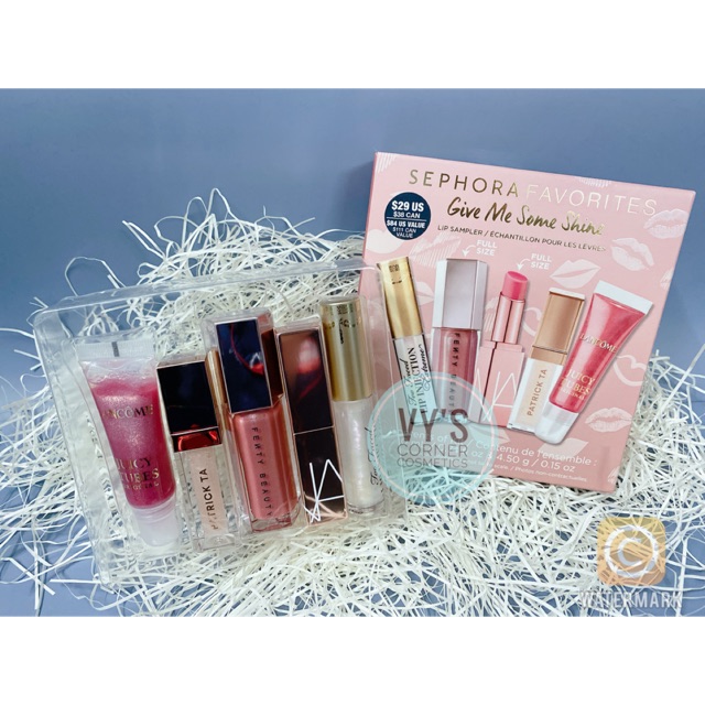 [TÁCH SET] SET SON DƯỠNG GIVE ME SOME SHINE SEPHORA 5 MÓN