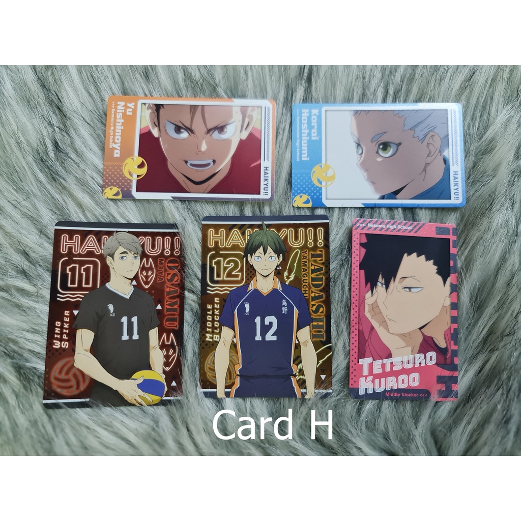 Thẻ nhân phẩm Haikyuu