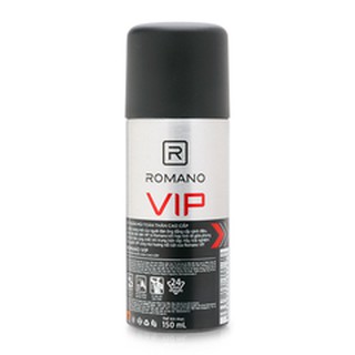 Xịt ngăn mùi toàn thân Romano VIP 150ml