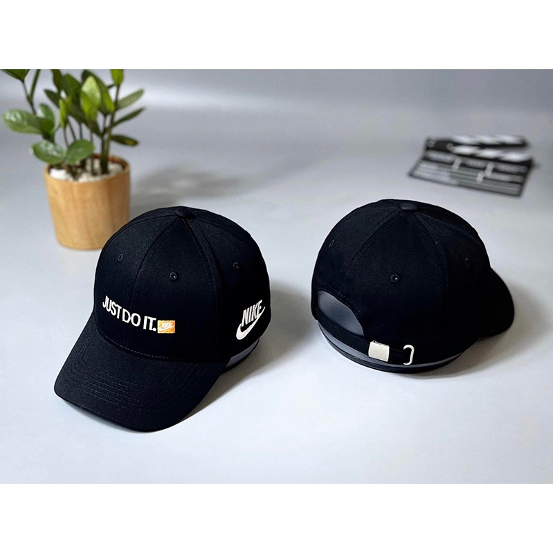Mũ lưỡi trai, nón kết Just do it đen logo cao cấp, hàng thiết kế xuất khẩu, dành cho mọi lứa tuổi cả nam và nữ.