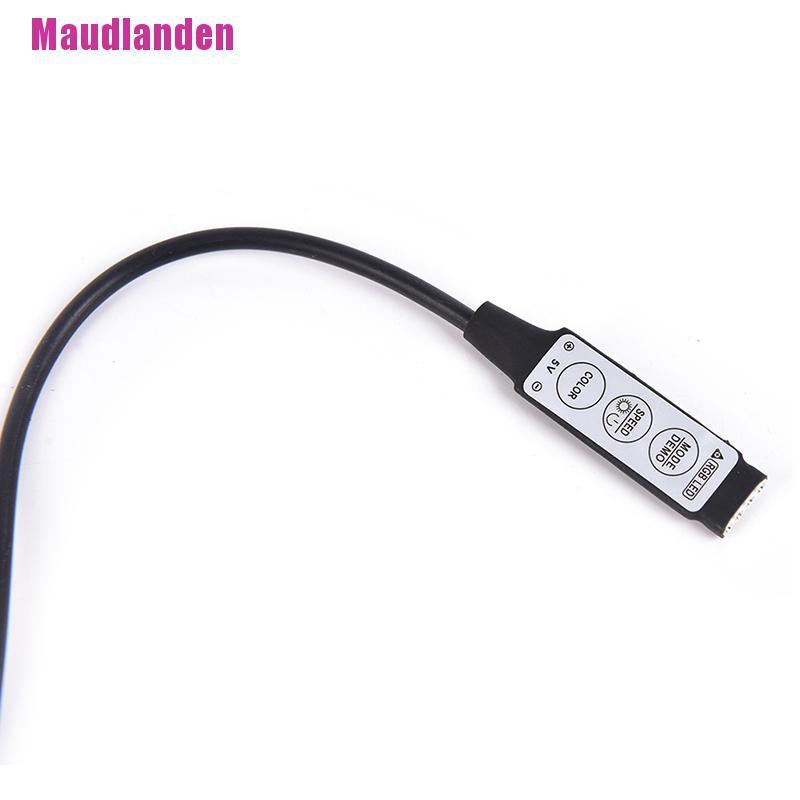 Bộ Điều Khiển Đèn Led Dc 5v Usb Rgb 3 Nút 4pin