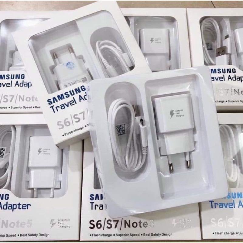 Bộ Sạc Nhanh Samsung S6 / S7 / S7 Edge / Note4 / Note 5/ s8/s9plus/note9/note8/note10plus sạc 5v-2A USB ra MICRO/typec