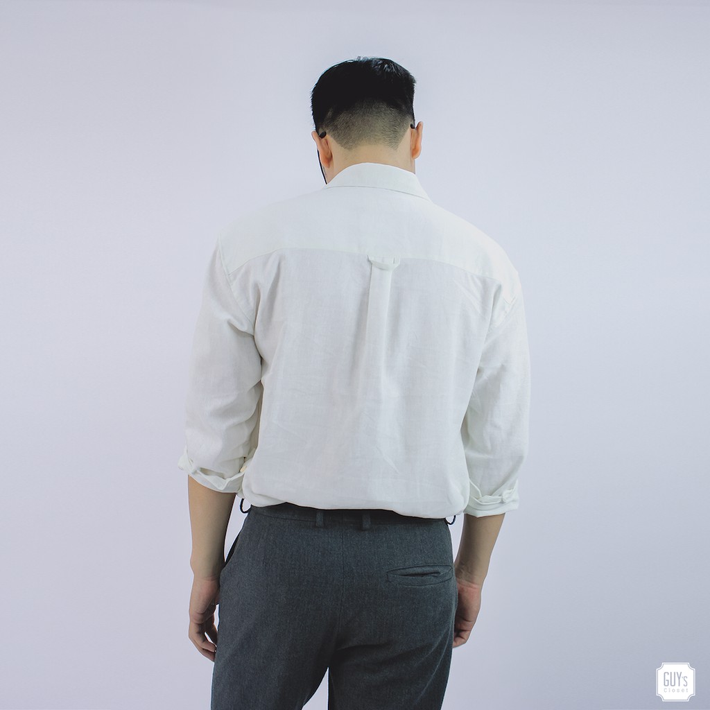 Sơ mi đũi thô dài tay Good GUY -  hàng thiết kế, kiểu dáng basic dễ phối đồ - GUY's Closet | BigBuy360 - bigbuy360.vn